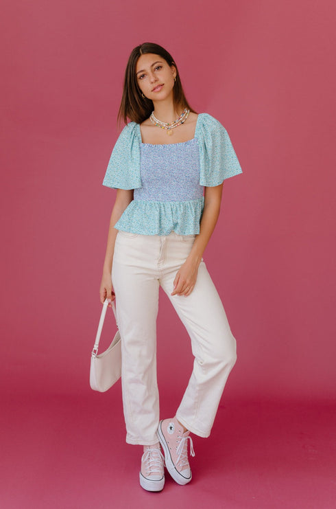 Ditsy Days Floral Top